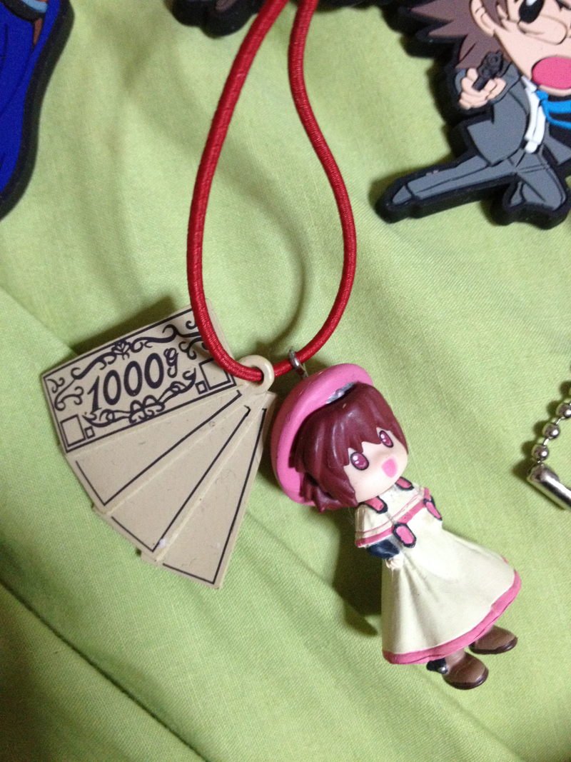 Illustration for article titled Anime Toys - A Really Big Pile of Keychains